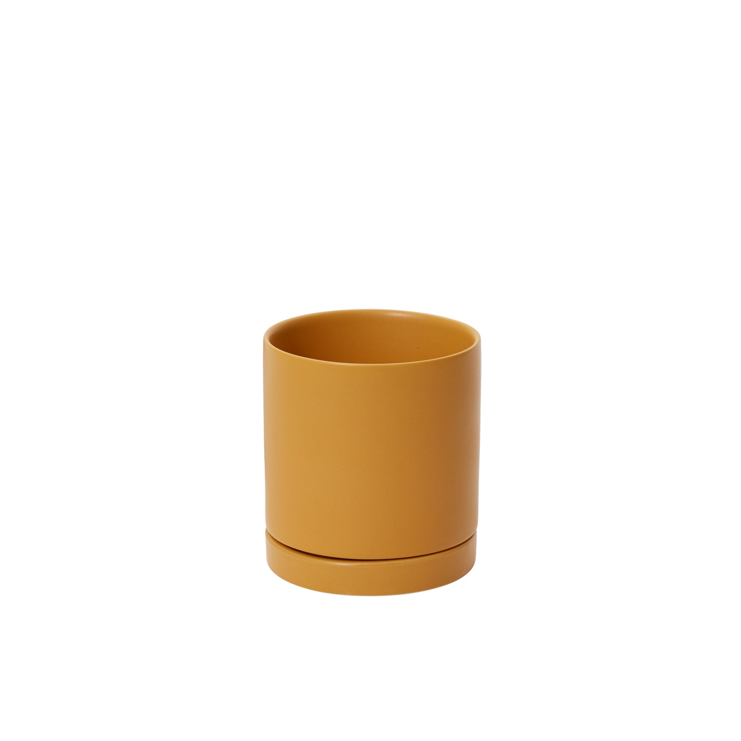 Romey Pot with Saucer 5"x 5.75"