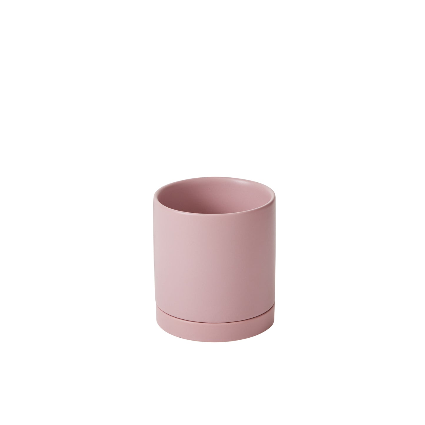 Romey Pot with Saucer 5"x 5.75"