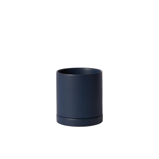 Romey Pot with Saucer 5"x 5.75"