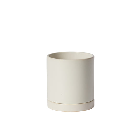 Romey Pot with Saucer 7"x 7"