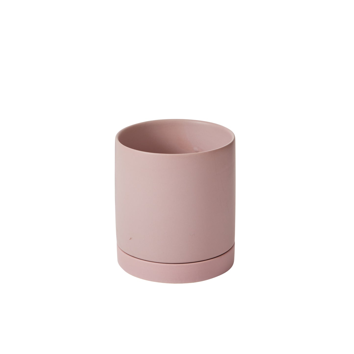 Romey Pot with Saucer 7"x 7"