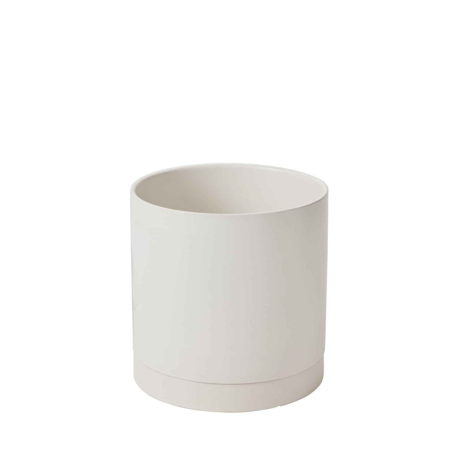 Romey Pot with Saucer 8"x8"