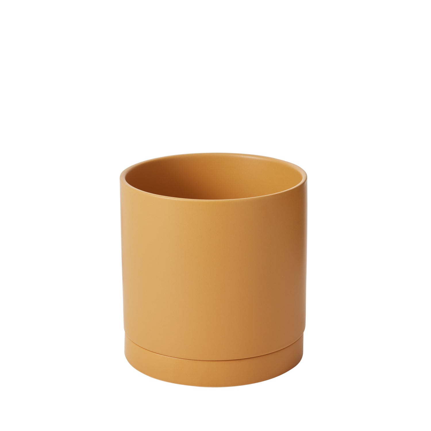 Romey Pot with Saucer 8"x 8"