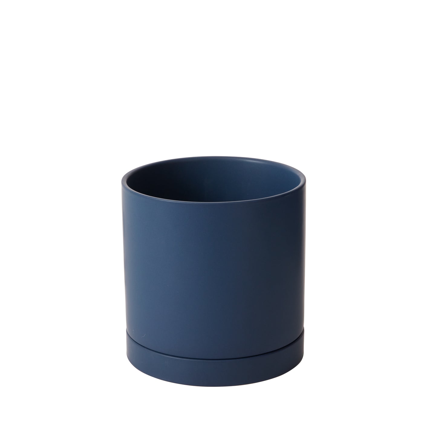 Romey Pot with Saucer 8"x 8"
