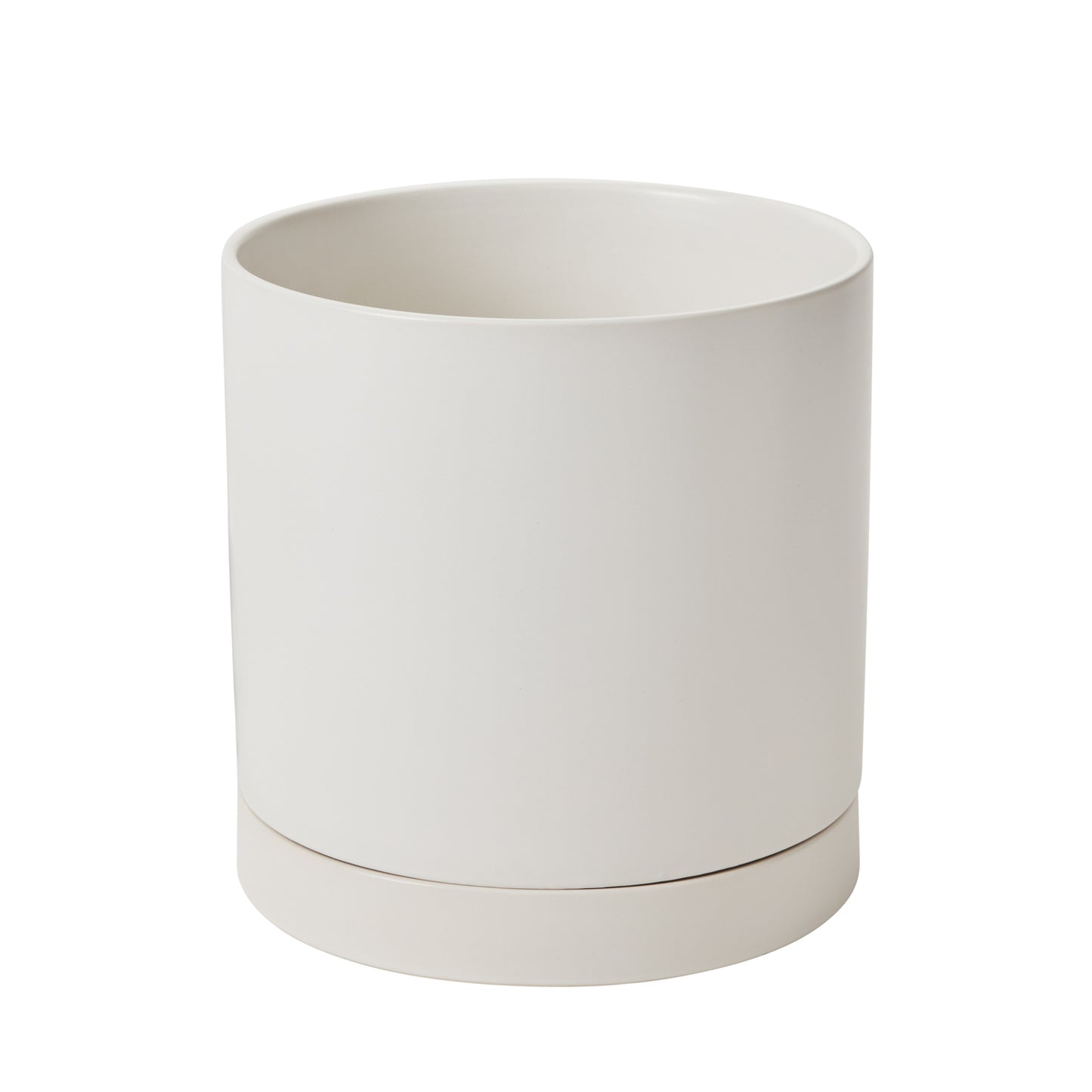 Romey Pot with Saucer 10"x 10"
