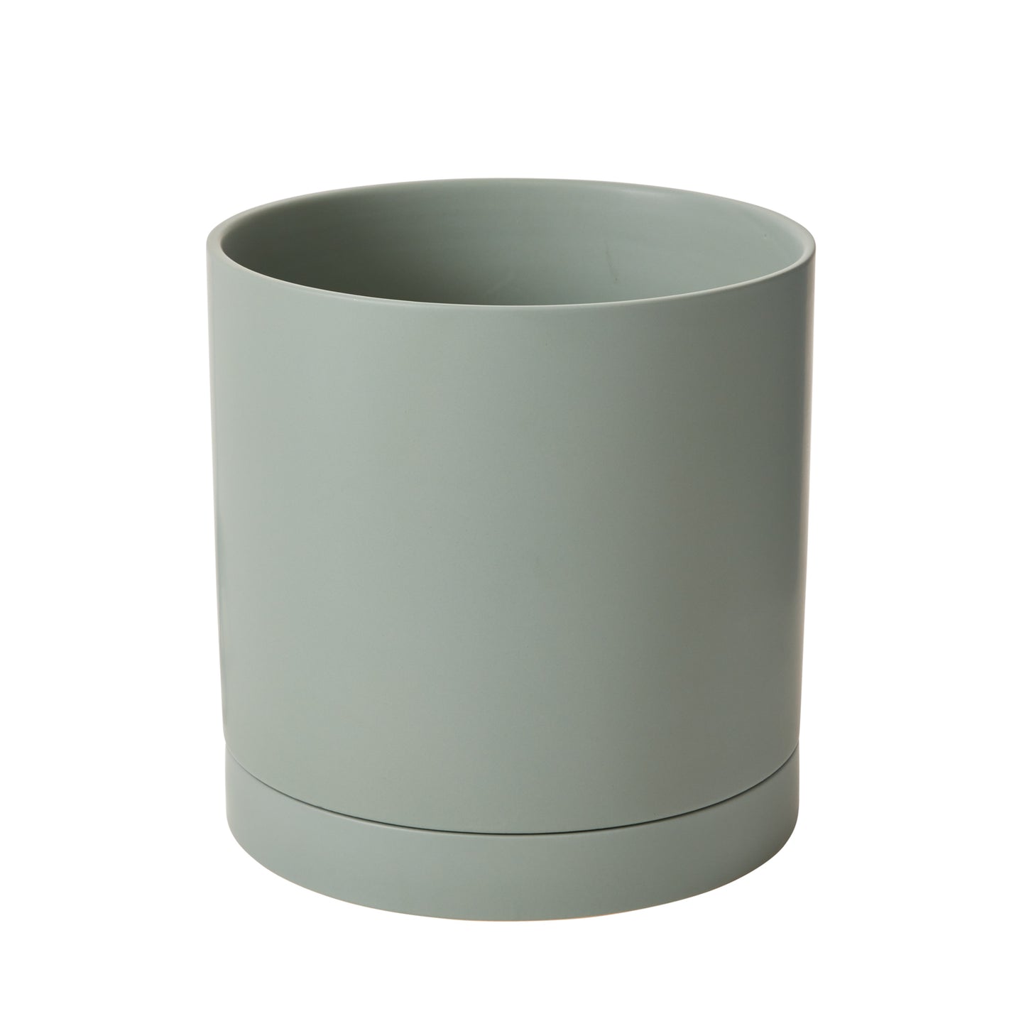 Romey Pot with Saucer 10"x 10"