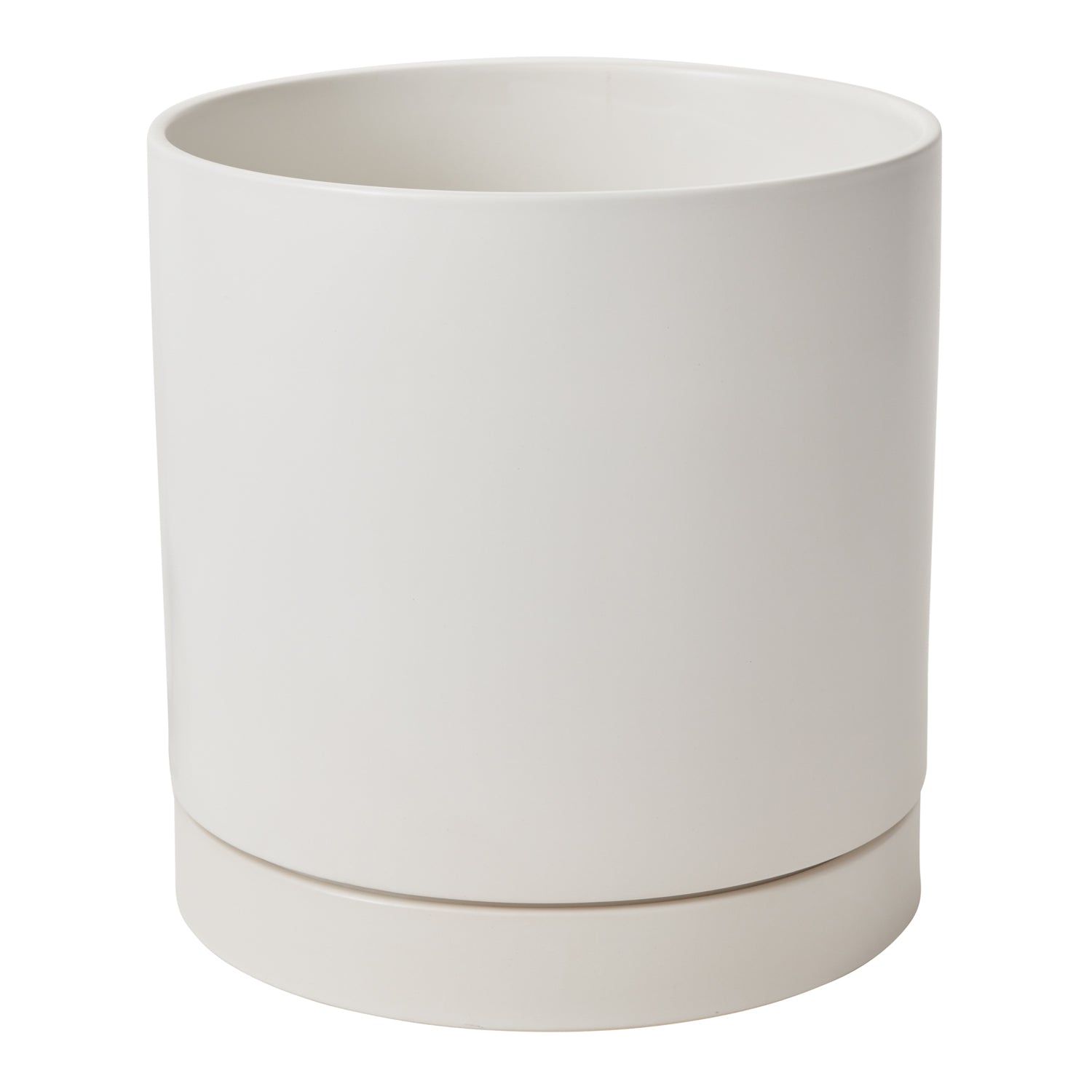 Romey Pot with Saucer 12"x 12"