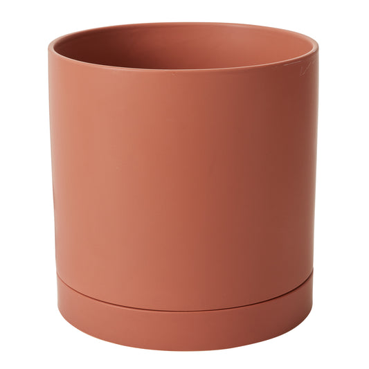 Romey Pot with Saucer 12"x 12"