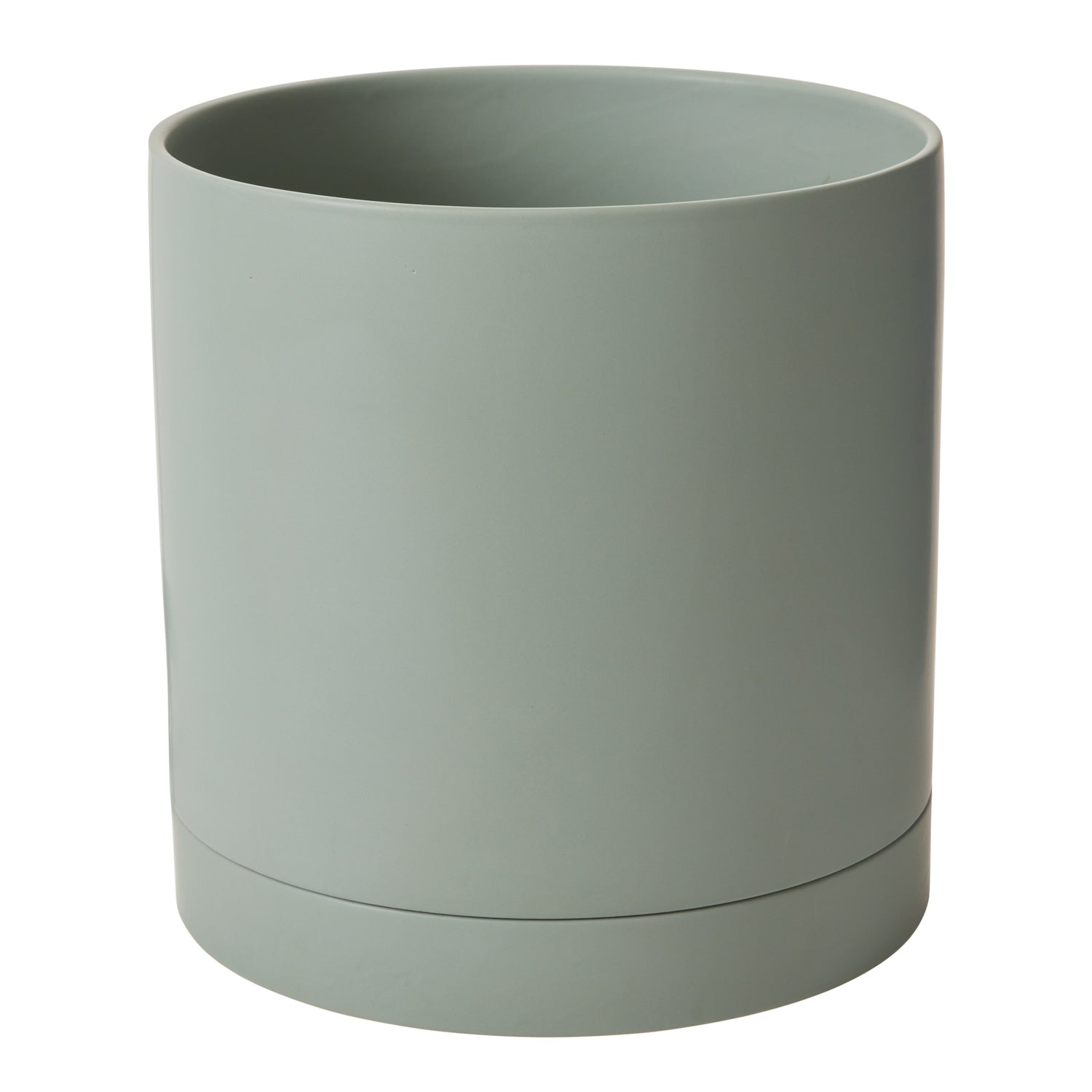 Romey Pot with Saucer 12"x 12"