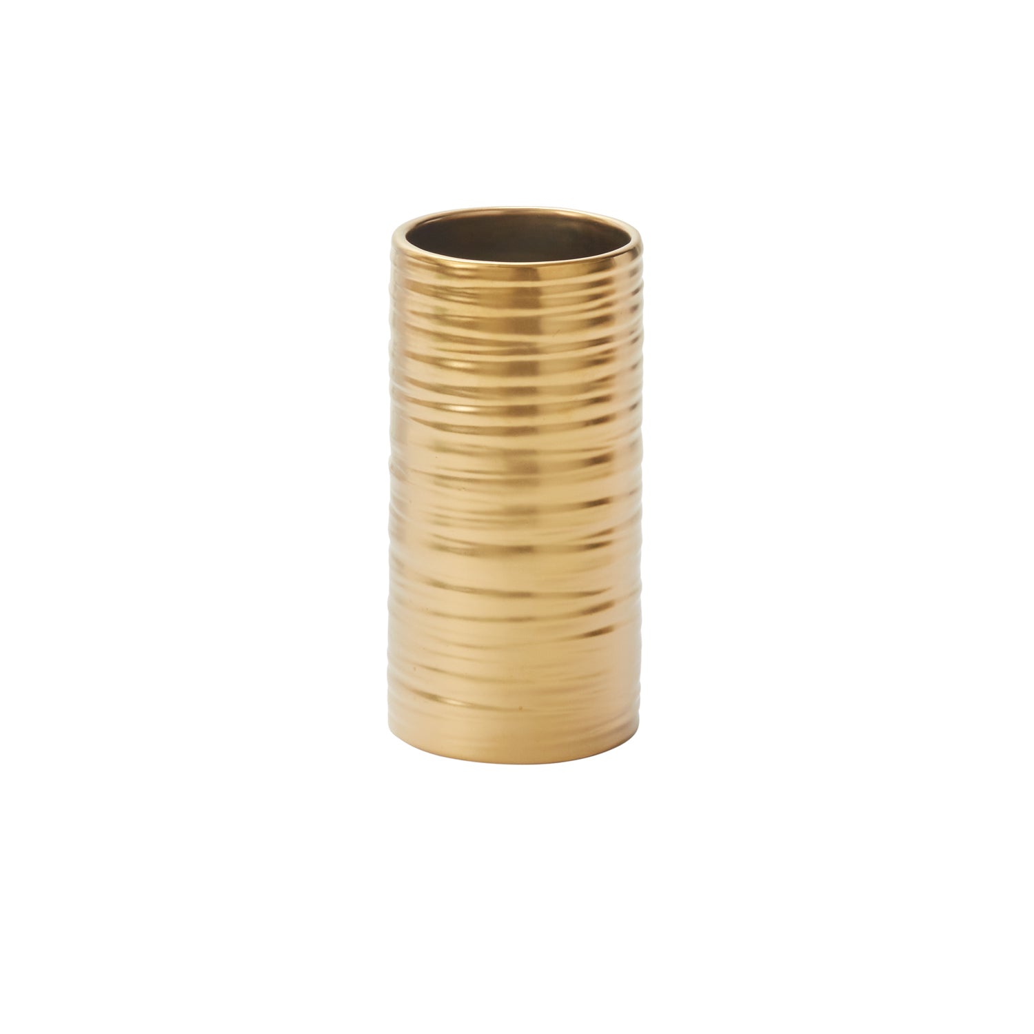 Gold Everest Vase 3.5"x 7"