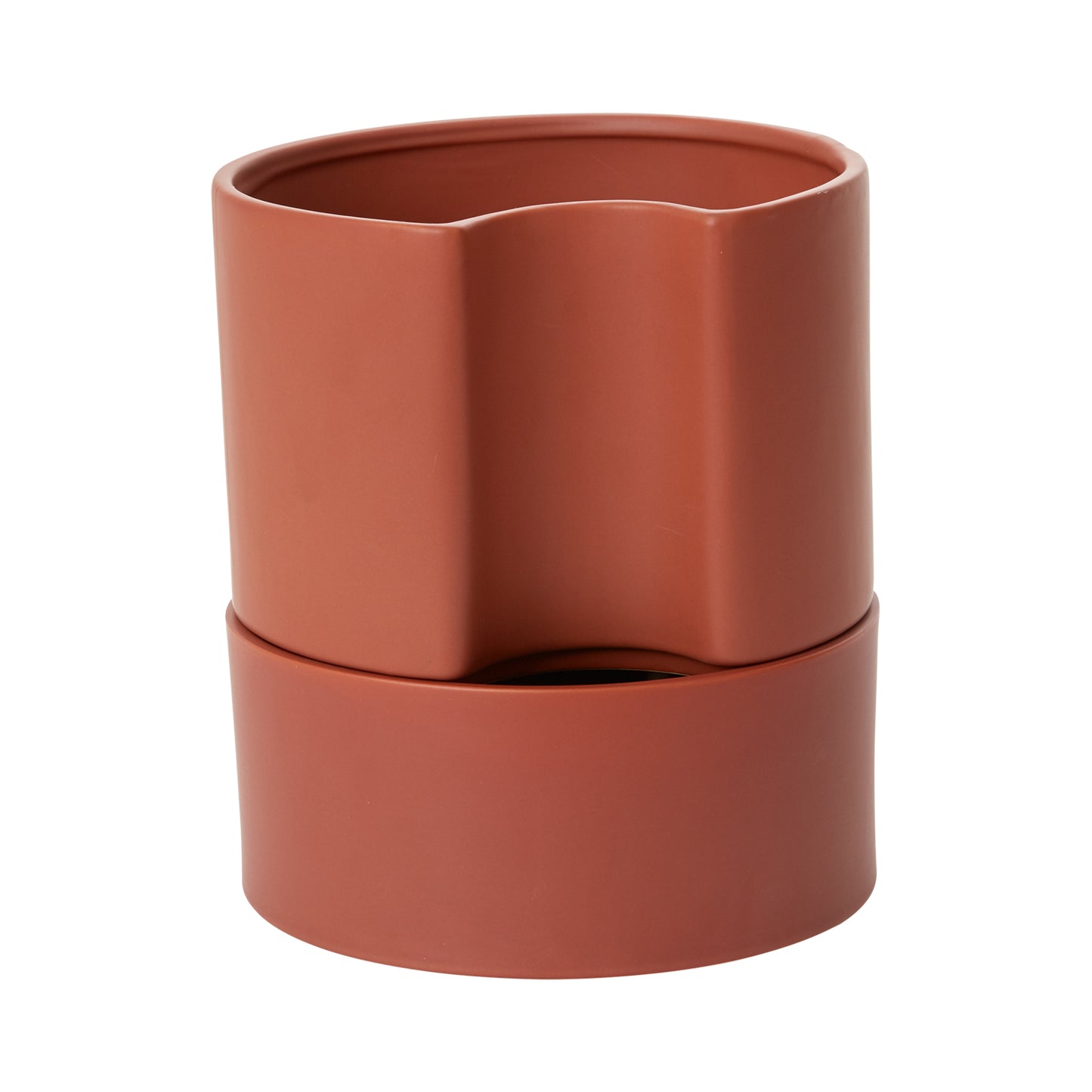 Jett Pot with Saucer 8"x 9"