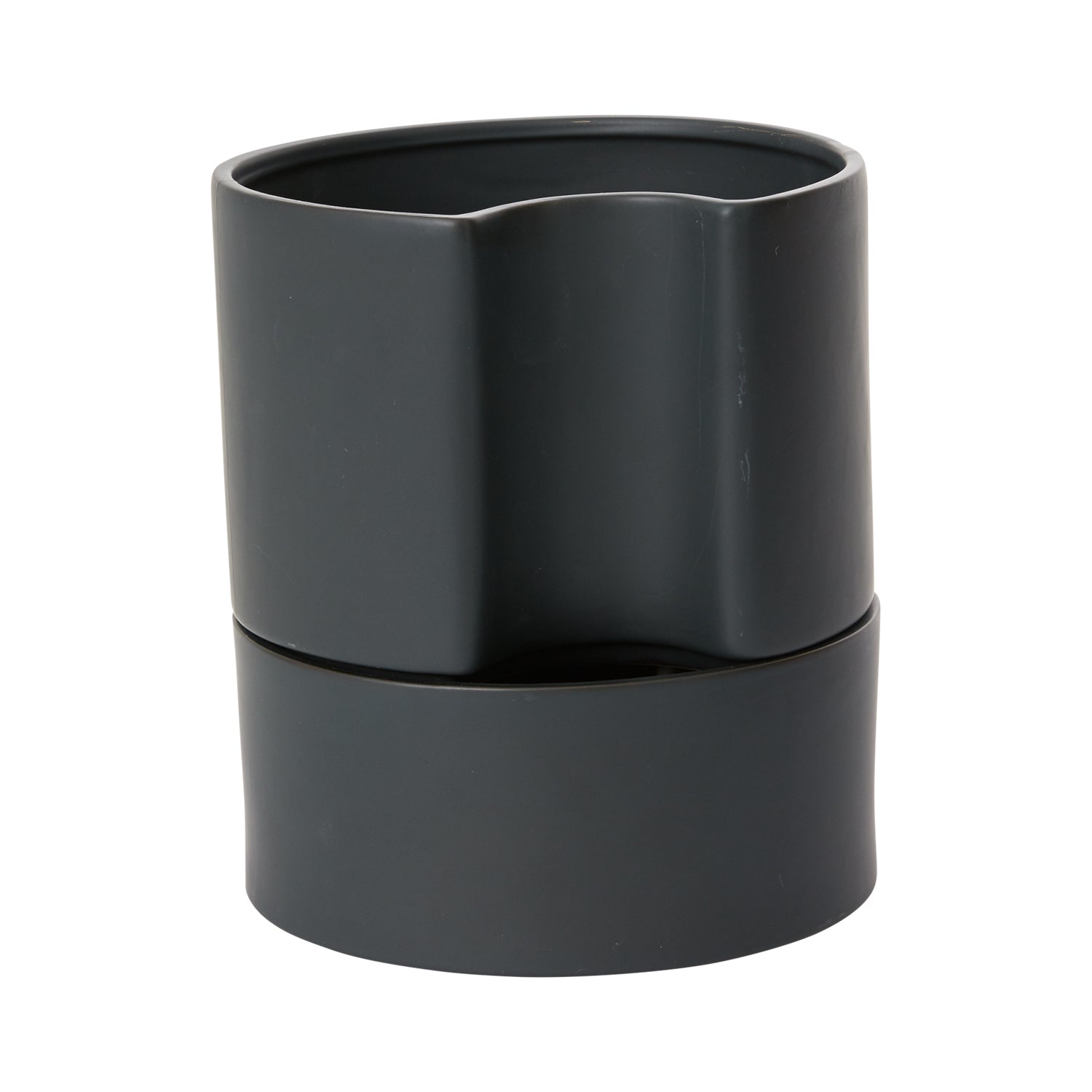 Jett Pot with Saucer 8"x 9"