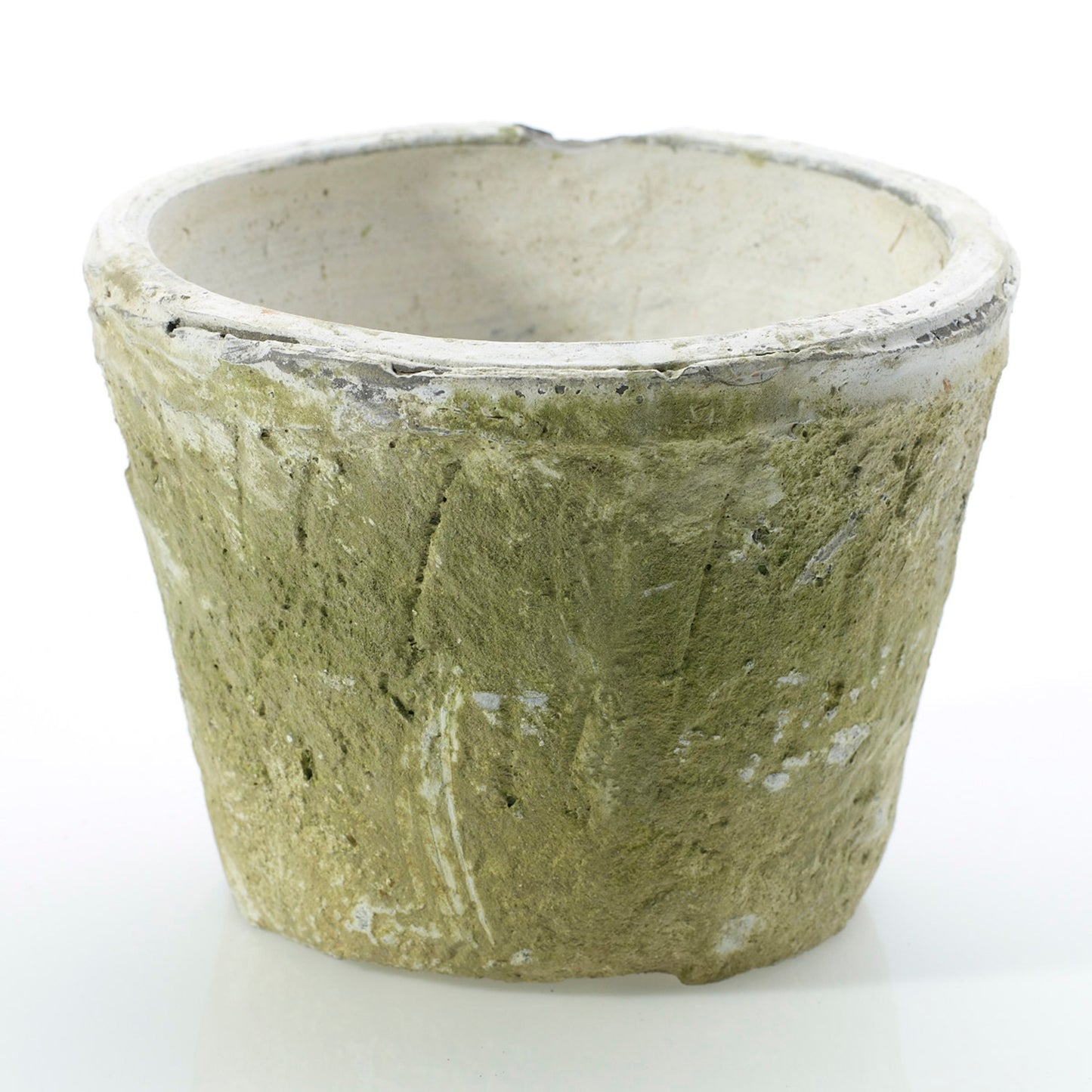 Antique White Pot 5.5"x 4"