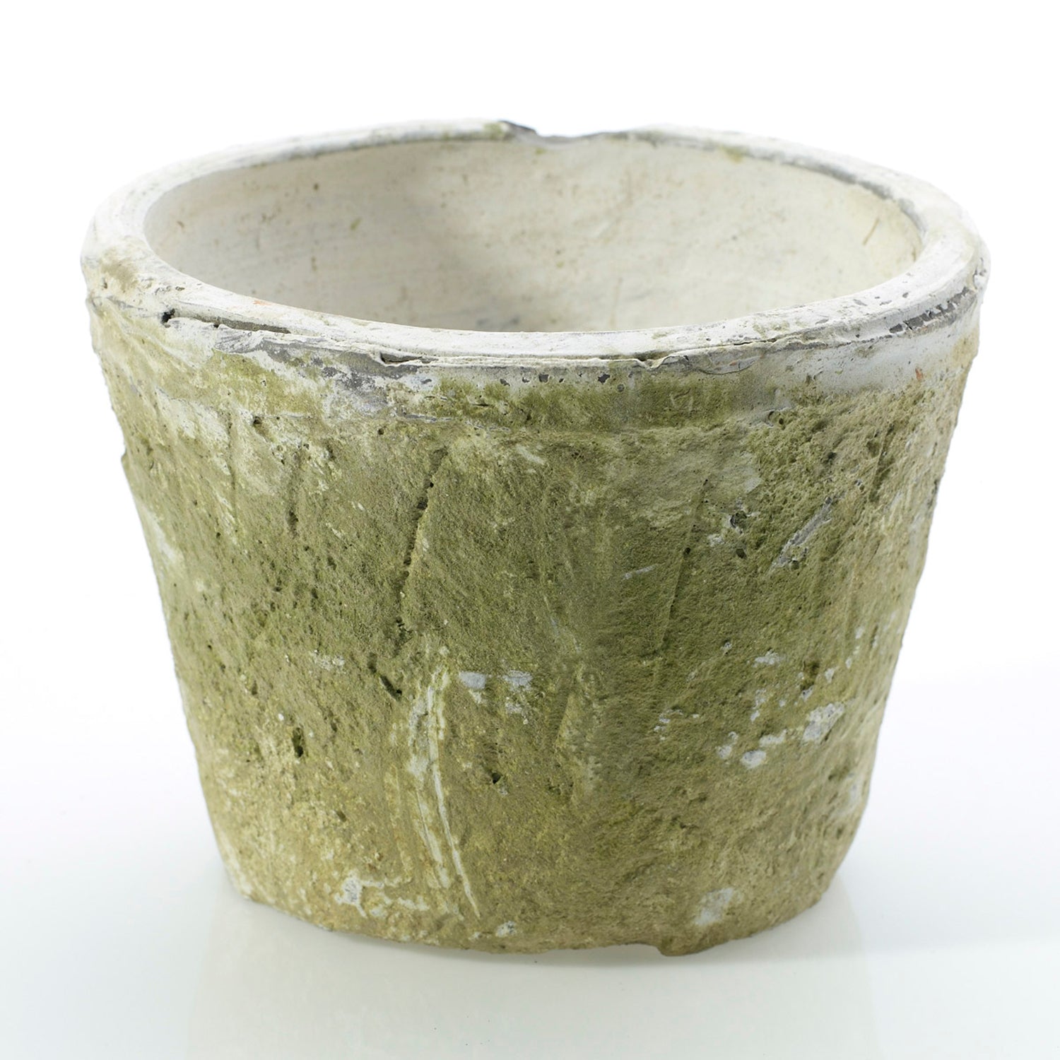 Antique White Pot 5.5"x 4"