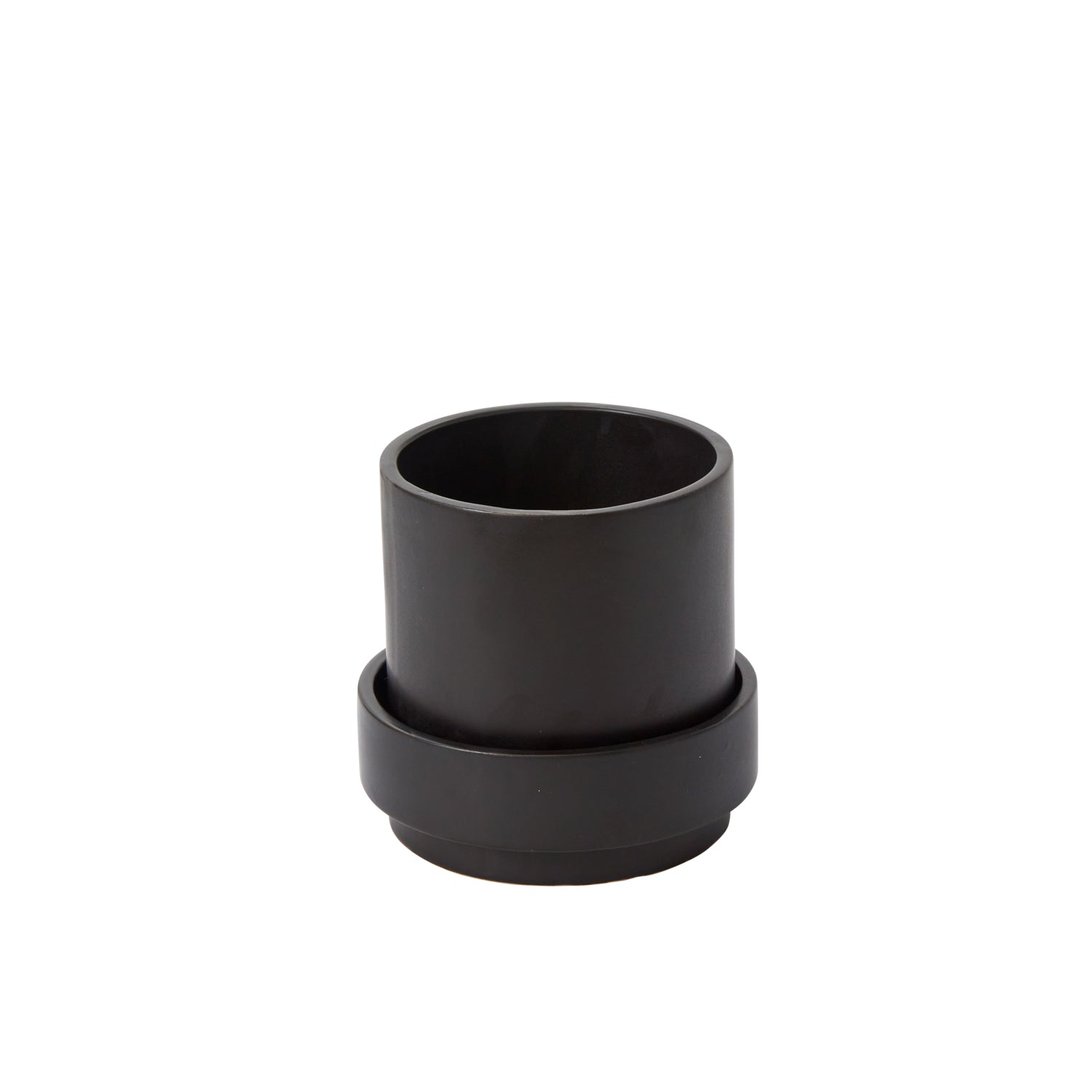 Claxton Pot with Saucer 6.25"x 6"