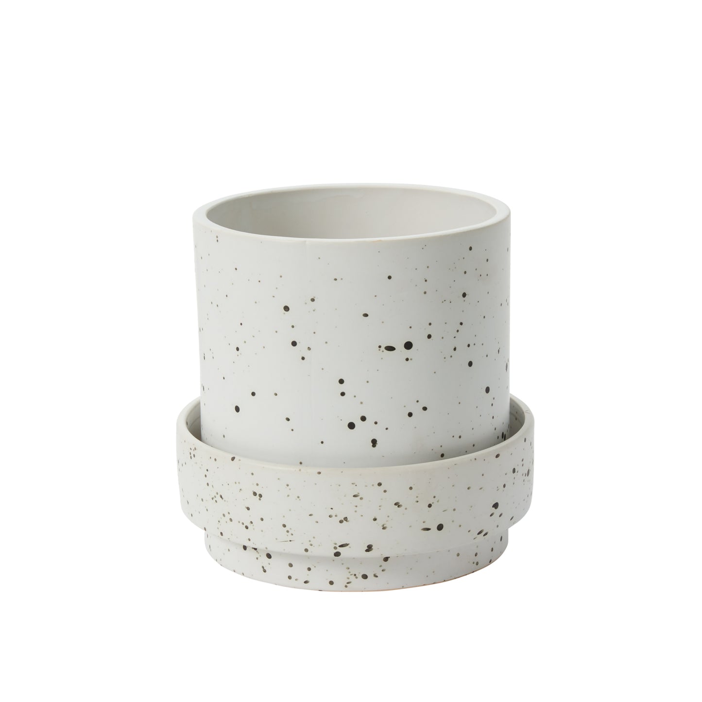 Claxton Pot with Saucer 8"x 7.75"