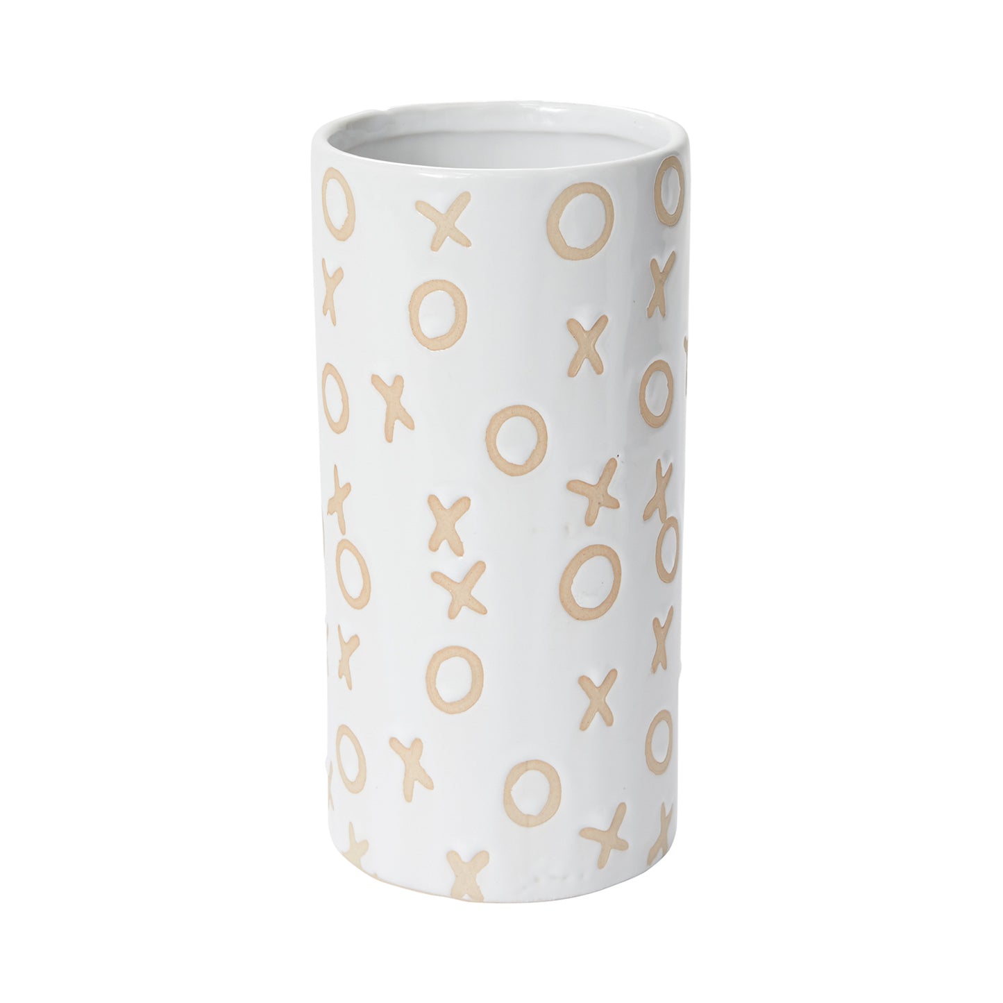 Hugs and Kisses Vase 3.75"x 7.75"