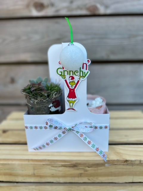 Grinch Cup Holder Gift Set