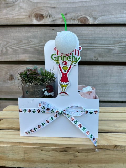 Grinch Cup Holder Gift Set